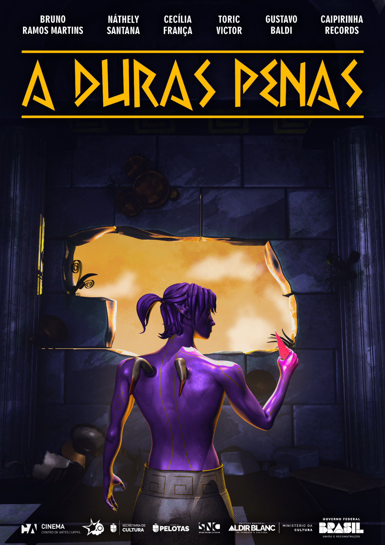 Cartaz de A Duras Penas