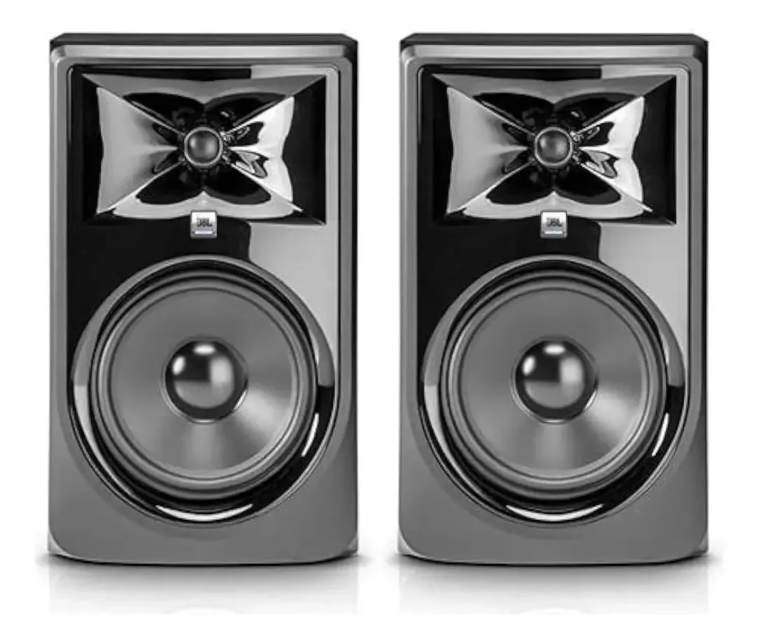 Par de monitores de estúdio JBL 308P