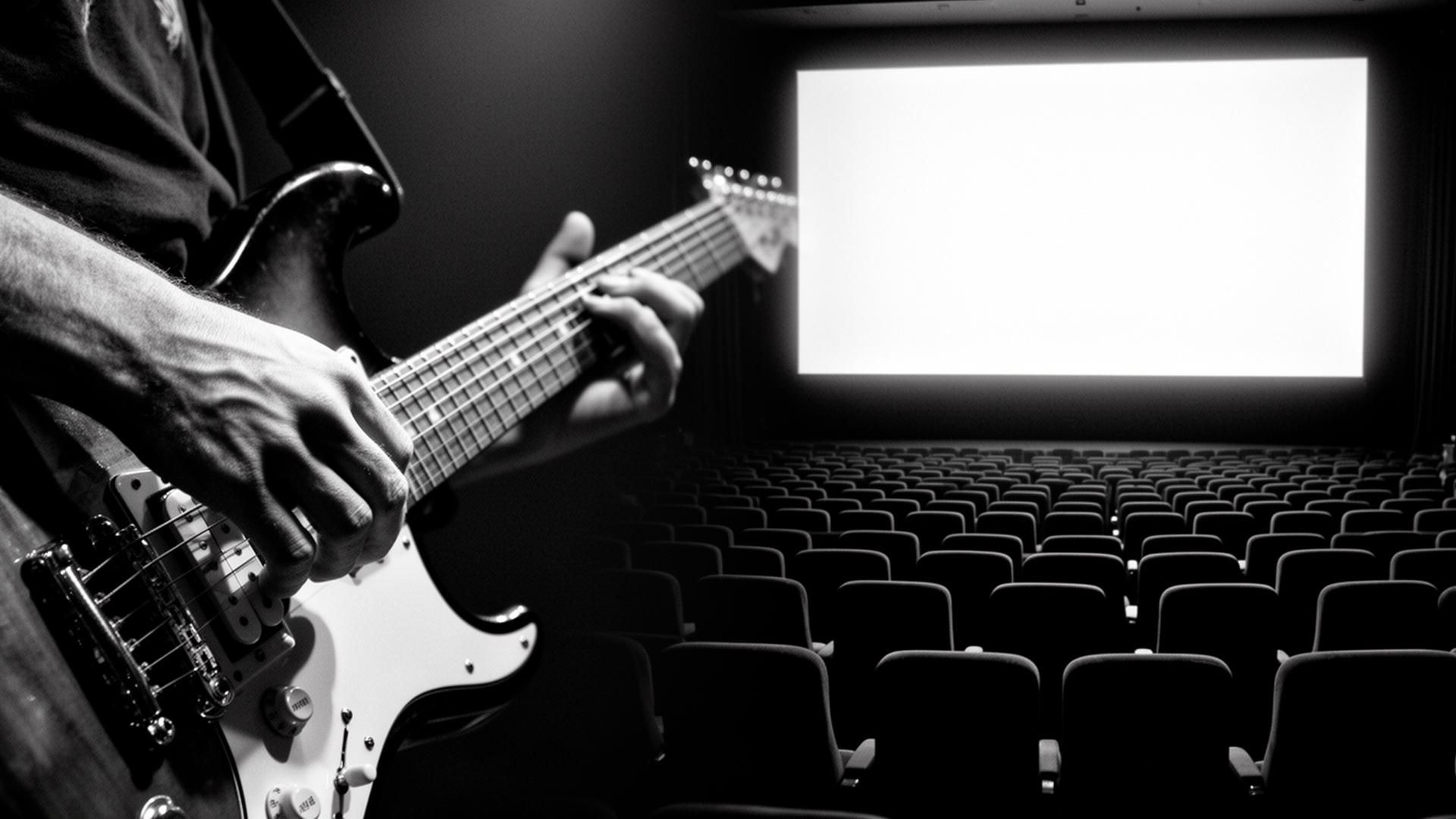 Da guitarra ao cinema — do som à imagem